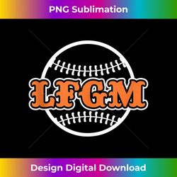 baseball lfgm tank top - exclusive sublimation digital file