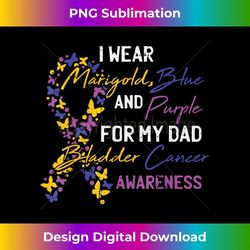 for my dad bladder cancer awareness ribbon warrior father - exclusive sublimation digital file