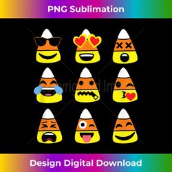 halloween candy corn - png transparent digital download file for sublimation