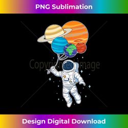 balloon spaceman - astronaut sky planet stars moon spaceship - sublimation-optimized png file