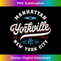 new york manhattan yorkville long sleeve - artistic sublimation digital file