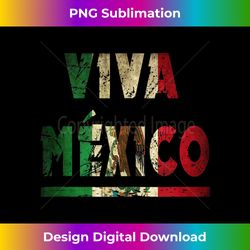 viva mexico - vintage distressed mexican independence day tank top 2