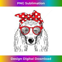 poodle dog mom bandana sunglasses mother's day 1 - creative sublimation png download