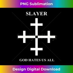 slayer u2013 god hates us all cross 1 - premium sublimation digital download