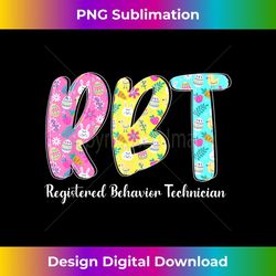 rbt spring flower easter eggs registered behavior technician 1 - professional sublimation digital download