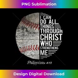 christian baseball men boys philippians religious s - vintage sublimation png download
