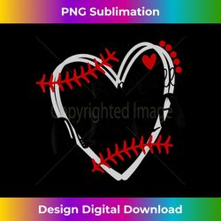 personalized baseball heart cute abuela woman baseball 1 - decorative sublimation png file