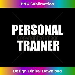 personal trainer - back only - classic 1