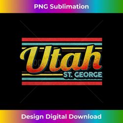 st george utah vintage souvenir 70s 80s style 1 - signature sublimation png file