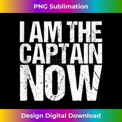 i am the captain now funny pilot - png transparent sublimation design