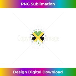 irish temper jamaican attitude st patrick's day jamaican - instant png sublimation download