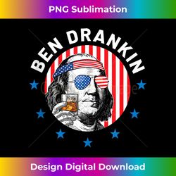 patriotic 4th of july ben drankin franklin american flag tank top 2 - decorative sublimation png file