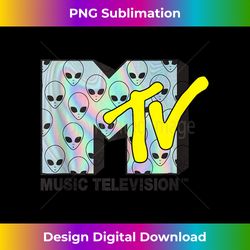MTV Logo Alien Heads Tank Top 1 - Digital Sublimation Download File