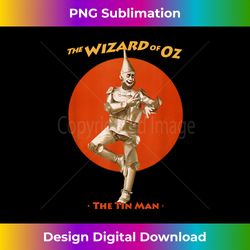 vintage tin man wizard of oz retro poster 2 - instant png sublimation download