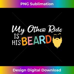 cute beard design for girls facial hair bearded beard - creative sublimation png download