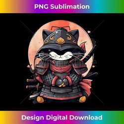 retro japanese cat samurai tattoo graphic ninja kawaii 2 - aesthetic sublimation digital file