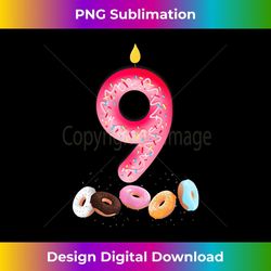 sweet donut it's my 9th birthday 9 yrs old birthday - creative sublimation png download