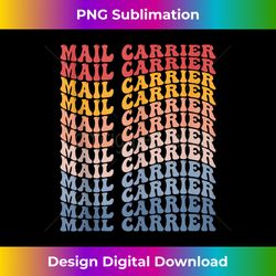 mail carrier groovy retro 1 - signature sublimation png file