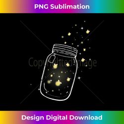 cute catching fireflies in a jar lightning bugs firefly - professional sublimation digital download