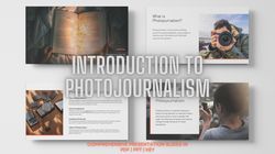 introduction to photojournalism | presentation slides | lesson