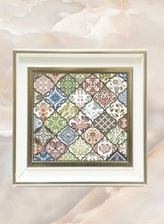 sampler quaker cushion cross stitch pattern pdf, primitive wall decor, pdf pattern embroidery gift home decor 2