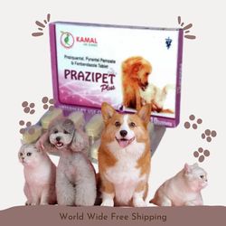 prazipet plus de wormer for cats & dogs : the champion against worms