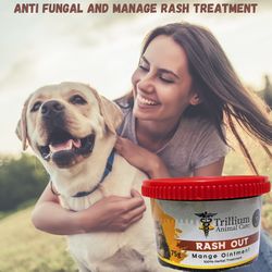 trillium anti-mange & rash relief for cats & dogs