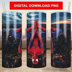 spiderman tumbler wrap design 20 oz skinny tumbler wraps straight and tapered sublimation tumbler download png designs