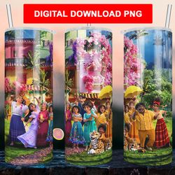 encanto tumbler wrap design 20 oz skinny tumbler wraps straight and tapered sublimation tumbler download png designs