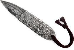hand forged damascus steel 6.3" blank blade dagger hunting & camping knife, damascus blank blade