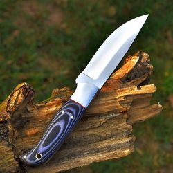 warivo knife - custom handmade d2 steel skinner knife