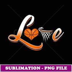 basketball for women girls cute basketball - sublimation-ready png file