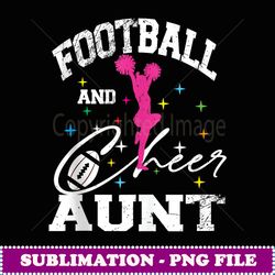 mother's day for mama football and cheer aunt cheerleader - digital sublimation download file