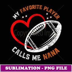 retired football nana retirement football player football - elegant sublimation png download