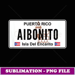 aibonito puerto rico puerto rican pride boricua plate -