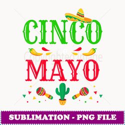 cinco de mayo for mexican fiesta costume - png transparent sublimation design