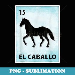 el caballo mexican horse cards - instant png sublimation download