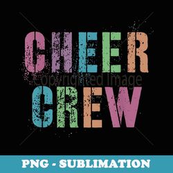 vintage cheer crew cheerleading team cheerleader girls loud - unique sublimation png download