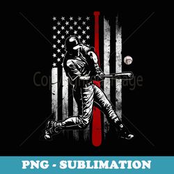 baseball american usa flag patriotic vintage baseball flag - exclusive png sublimation download