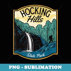 hocking hills state park bigfoot - sublimation digital download