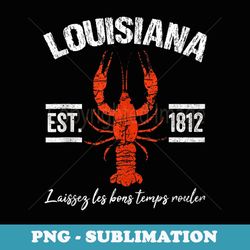 mardi gras louisiana crawfish new orleans men & - artistic sublimation digital file