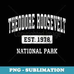 theodore roosevelt vintage national park sports design - instant sublimation digital download