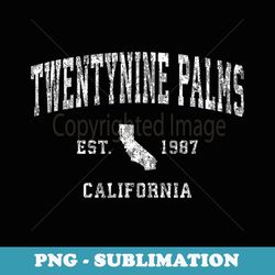 twentynine palms california ca vintage athletic sports - digital sublimation download file