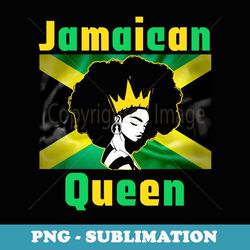 proud jamaican queen jamaica independence day jamaican - artistic sublimation digital file