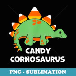 cute candy corn dinosaur halloween stegosaurus cornosaurus - sublimation digital download