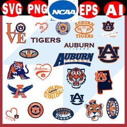 bundle auburn auburn tigers logo, auburn tigers svg, auburn tigers eps, auburn tigers clipart, auburn svg, svg, ncaa svg