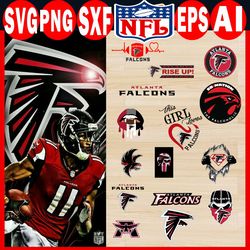 atlanta falcons football team svg, bundle atlanta falcons football team svg, atlanta-falcons , nfl svg, instant download