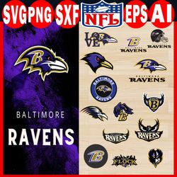 baltimore ravens football team svg, baltimore ravens svg, baltimore ravens svg, clipart bundle, n f l teams, nfl teams