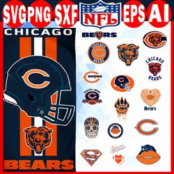 chicago bears football team svg, chicago bears svg, nfl teams svg, n f l teams, nfl svg, football teams svg