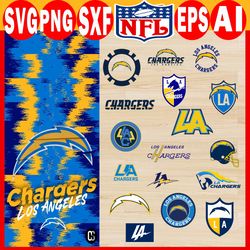 los angeles chargers football team svg, los angeles chargers svg, nfl teams svg, nfl svg, png, dxf instant download